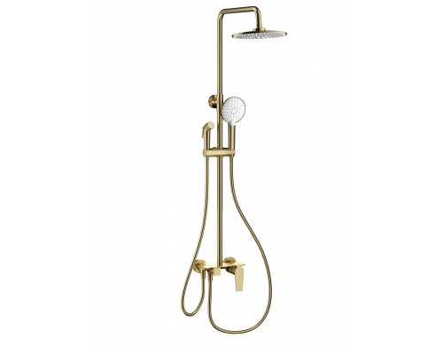 Душевая система Wonzon & Woghand WW-A30874-BG брашированное золото