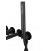 Смеситель Wonzon & Woghand Stick WW-889017-MB встраиваемый для ванны и душа, черный/матовый