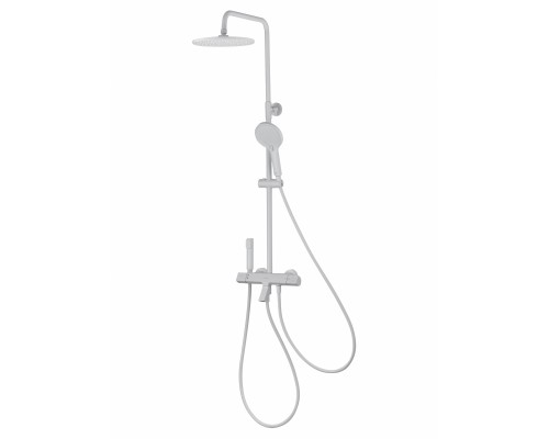 Душевая система Wonzon & Woghand The ONE WW-B3094-MW с термостатом, белый/матовый