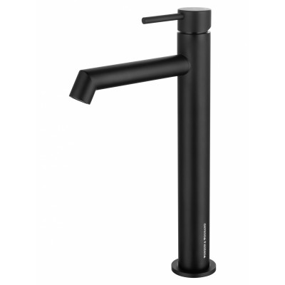 Смеситель Wonzon & Woghand WW-H1064-MB для раковины, черный/матовый