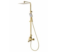 Душевая система Wonzon & Woghand Flex WW-88047072-BG брашированное золото