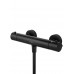 Смеситель Wonzon & Woghand INN 3 WW-B2065-A-MB для душа с термостатом, черный/матовый