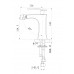 Смеситель Wonzon & Woghand Triumph WW-565001-CR для биде, хром