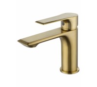 Смеситель Wonzon & Woghand Brilliant WW-88018079-BG для раковины, брашированное золото