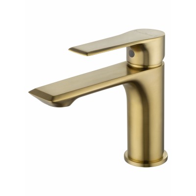 Смеситель Wonzon & Woghand Brilliant WW-88018079-BG для раковины, брашированное золото