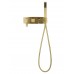 Смеситель Wonzon & Woghand Flex WW-88889072-BG встраиваемый для ванны и душа, брашированное золото
