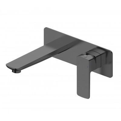 Смеситель Wonzon & Woghand Edge WW-88869003-BGM встраиваемый для раковины, темный графит