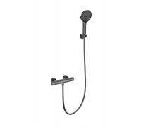 Смеситель Wonzon & Woghand INN 3 WW-B2012-A-BGG для душа с термостатом, темный графит