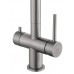 Смеситель Wonzon & Woghand WW-3211-BS для кухонной мойки с подключением к фильтру, брашированный никель