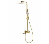 Душевая система Wonzon & Woghand Edge WW-88739003-BG брашированное золото
