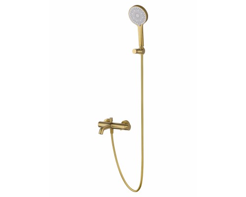 Смеситель Wonzon & Woghand Stick WW-88639017-BG для ванны и душа, брашированное золото