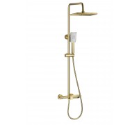 Душевая система Wonzon & Woghand WW-AE33110-BG брашированное золото