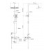 Душевая система Wonzon & Woghand WW-B3310-CR с термостатом, хром