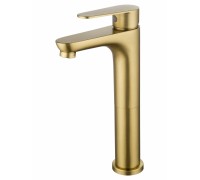 Смеситель Wonzon & Woghand Alfa WW-A40232-BG для раковины, брашированное золото