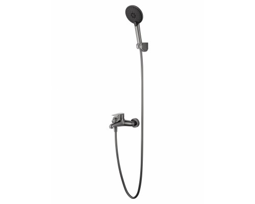 Смеситель Wonzon & Woghand Alfa WW-AE3204-BGG для ванны и душа, темный графит