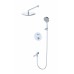 Душевая система Wonzon & Woghand Stick WW-88929010-CR встраиваемая с термостатом, хром