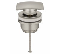 Донный клапан для раковины Wonzon & Woghand WW-88SS13-BN без перелива, брашированный никель