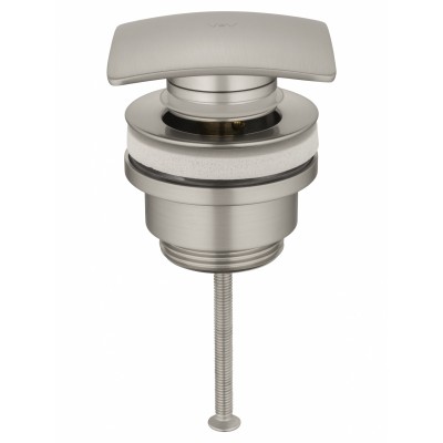 Донный клапан для раковины Wonzon & Woghand WW-88SS13-BN без перелива, брашированный никель