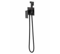 Смеситель Wonzon & Woghand Cube WW-88829016-MB встраиваемый для гигиенического душа, черный/матовый