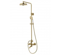 Душевая система Wonzon & Woghand Retro WW-88739020-BG брашированное золото