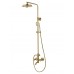 Душевая система Wonzon & Woghand Retro WW-88739020-BG брашированное золото