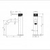 Смеситель Wonzon & Woghand WW-H1061-MW для раковины, белый/матовый