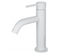 Смеситель Wonzon & Woghand WW-H1061-MW для раковины, белый/матовый