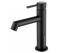 Смеситель Wonzon & Woghand WW-H1063-MB для раковины, черный/матовый