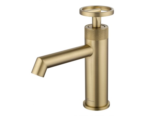 Смеситель Wonzon & Woghand WW-H1065-BG для раковины, брашированное золото