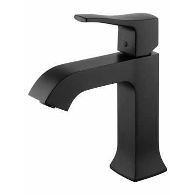 Смеситель Wonzon & Woghand Flex WW-88018072-MB для раковины, черный/матовый