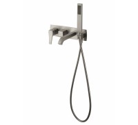 Смеситель Wonzon & Woghand Flex WW-88889072-BN встраиваемый для ванны и душа, брашированный никель