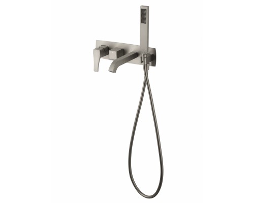 Смеситель Wonzon & Woghand Flex WW-88889072-BN встраиваемый для ванны и душа, брашированный никель