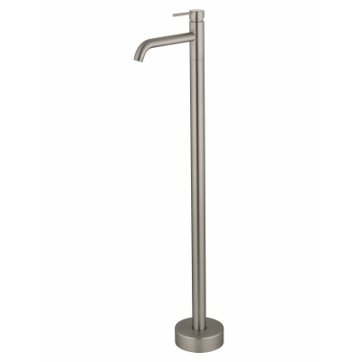 Смеситель Wonzon & Woghand Stick WW-88649905-BN напольный для раковины, брашированный никель