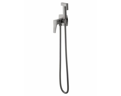 Смеситель Wonzon & Woghand Flex WW-88829072-BGM встраиваемый для гигиенического душа, темный графит