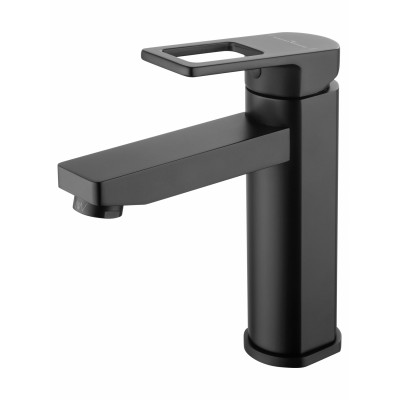 Смеситель Wonzon & Woghand Frame WW-88139010-MB для раковины, черный/матовый