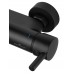 Смеситель Wonzon & Woghand Muse Corno WW-A30902-MB для ванны и душа, черный/матовый