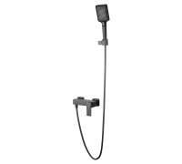 Смеситель Wonzon & Woghand Cube 2.0 WW-88048068-BGM для душа, темный графит