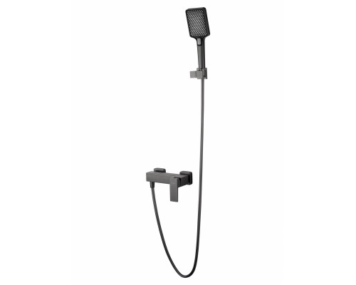 Смеситель Wonzon & Woghand Cube 2.0 WW-88048068-BGM для душа, темный графит