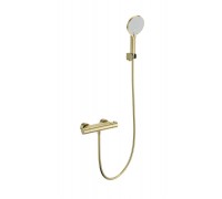 Смеситель Wonzon & Woghand INN 3 WW-B2003-A-BG для душа с термостатом, брашированное золото