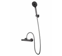 Смеситель Wonzon & Woghand INN 5 WW-B1005-A-BGG для душа с термостатом, темный графит