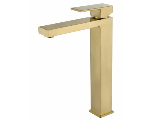 Смеситель Wonzon & Woghand Cube WW-88239016-BG для раковины, брашированное золото