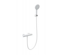 Смеситель Wonzon & Woghand INN 3 WW-B2003-A-MW для душа с термостатом, белый/матовый