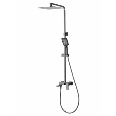 Душевая система Wonzon & Woghand Cube 2.0 WW-88047068-BGM темный графит