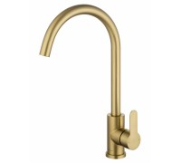Смеситель Wonzon & Woghand WW-AE4554-BG для кухонной мойки, брашированное золото