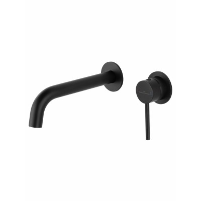 Смеситель Wonzon & Woghand Stick WW-88869017-MB встраиваемый для раковины, черный/матовый