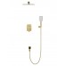 Душевая система Wonzon & Woghand Flex WW-88939072-BG встраиваемая, брашированное золото