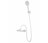 Смеситель Wonzon & Woghand INN 5 WW-B1005-A-MW для душа с термостатом, белый/матовый