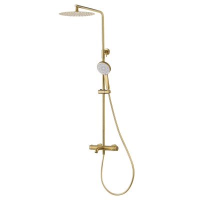 Душевая система Wonzon & Woghand Stick WW-88739017-BG брашированное золото