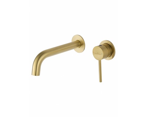 Смеситель Wonzon & Woghand Stick WW-88869017-BG встраиваемый для раковины, брашированное золото