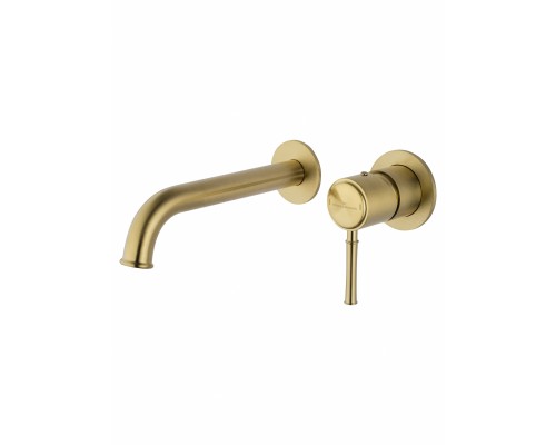 Смеситель Wonzon & Woghand Tor WW-88869073-BG встраиваемый для раковины, брашированное золото